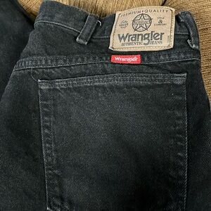 Wrangler black jeans